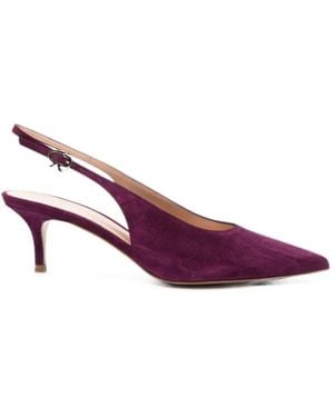 Gianvito Rossi Robbie Sling - Purple