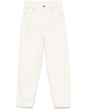 Mother The Peeler Ankle Jeans - White