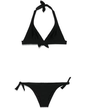 Fisico Bikini Goffrato - Nero