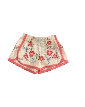 ORSINA Shorts Ricamato - Rosa