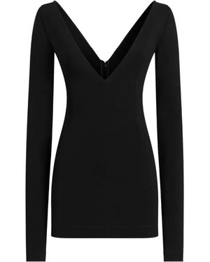 Dolce & Gabbana Jersey Mini Dress - Black