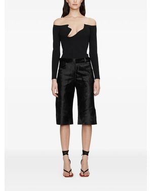 Christopher Esber Odessa Arced Knit Top - Black
