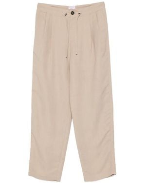 Brunello Cucinelli Pences Drawstring Pants - White