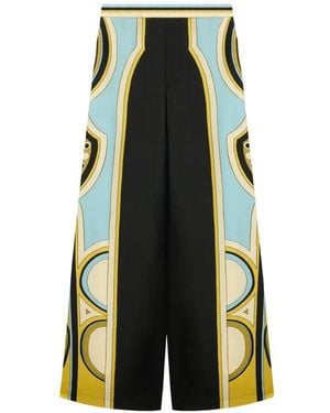 La DoubleJ Wide-Leg Club Pants - Green