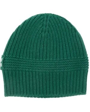 Miu Miu Ribbed Hat - Green