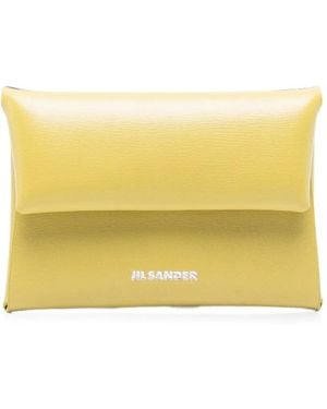 Jil Sander Envelope Card Holder - Yellow