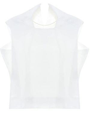 Carven Square Top - Bianco