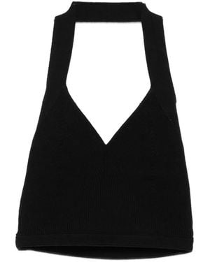Wardrobe NYC Knit Healther Top - Black