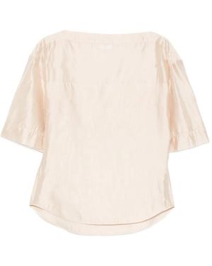 Filippa K Short-Sleeve Blouse - White