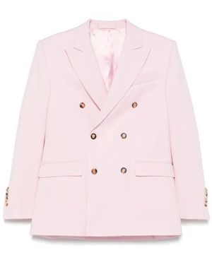 Wardrobe NYC Double Breasted Blazer - Pink