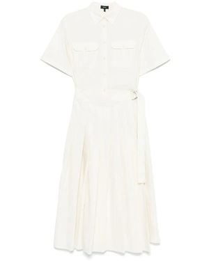 Theory Wrap Dress - White