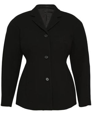 Jil Sander Veste À Fermeture Zippée - Black