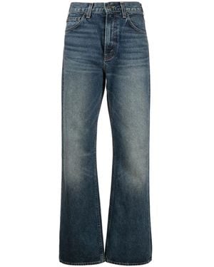 Nili Lotan Mitchell Straight-Leg Jeans - Blue