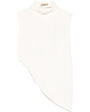 Herno Top Asimmetrico - Bianco
