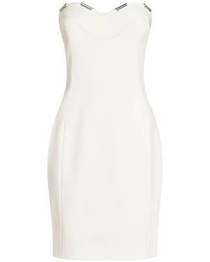 Genny Cady Strapless Dress - White