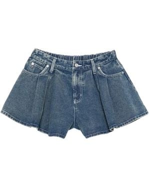 Sea Denim Shorts - Blue