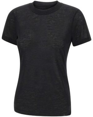 Filippa K Short-Sleeve Crew-Neck T-Shirt - Black
