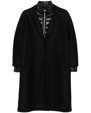 Herno Wool Puff Coat - Black
