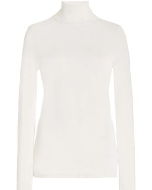 Gabriela Hearst Costa Knit Turtleneck - White