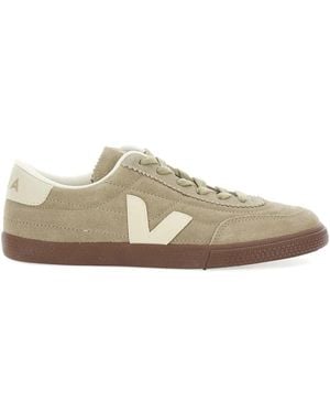 Veja Panenka Eco Suede Trainers - Brown