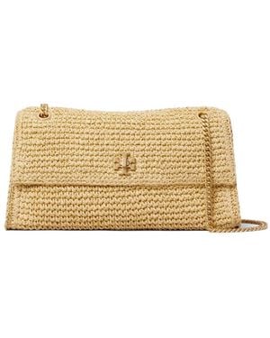 Tory Burch Kira Turnlock Drawstring Closure - Natural