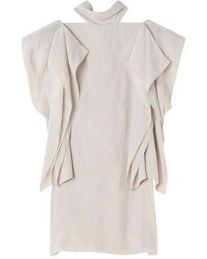 Lanvin Pleated Top - White