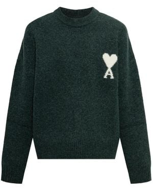 Ami Paris Adc Sweater - Verde