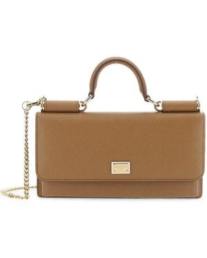 Dolce & Gabbana Dg Phone Case Bag - Brown