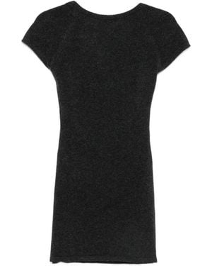Christopher Esber Rae Pullover Mini Dress - Black