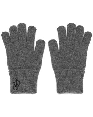 JW Anderson Anchor Gloves - Grey