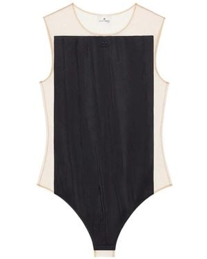 Courreges Illusion Body Suit - Nero