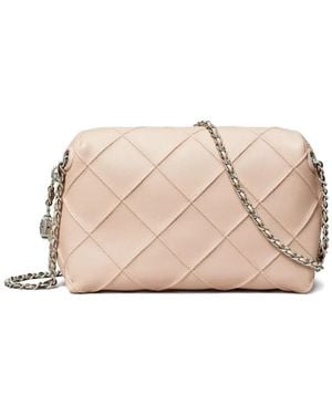 Tory Burch Fleming Small Crossbody Bag - Natural