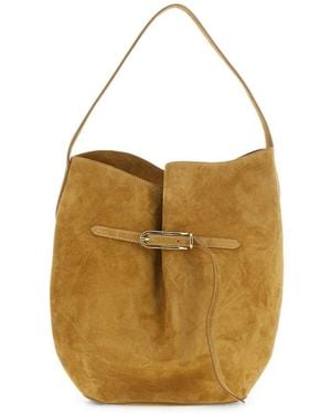 Liffner Belted Bucket Bag Large - Neutro