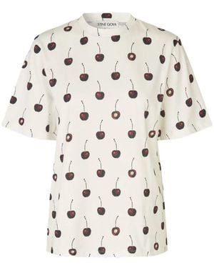 Stine Goya Short Sleeve T-shirt - White