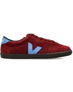 Veja Volley Suede - Red