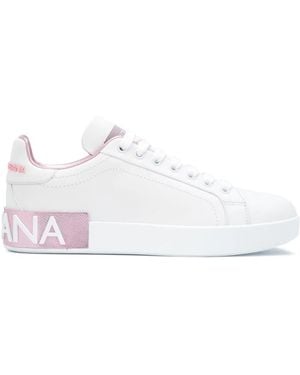 Dolce & Gabbana Portofino Trainers - White