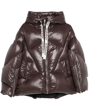 Khrisjoy Iconic Milano In Shiny Nylon - Brown