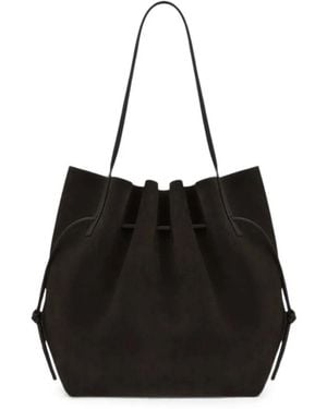 Yuzefi Scallop Tote - Black