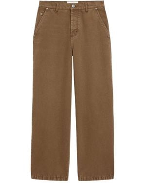 Ami Paris Denim Pants - Brown
