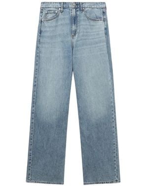 Rag & Bone The Logan Mid Rise - Blue