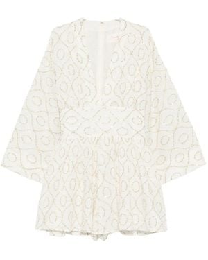 Sundress Thais Jumpsuit - White