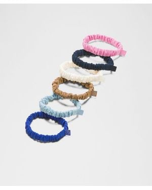 lululemon – Skinny Hair Scrunchies 6 Pack – - Blue