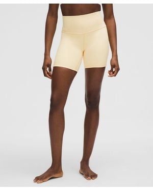 lululemon – Align High-Rise Shorts – 6" – – Size 4 - Natural
