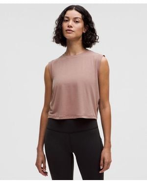 lululemon – Jersey Training Muscle Tank Top – /Pastel – Size 4 - Multicolour