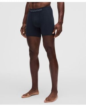 lululemon Soft Stretch Active Boxer Brief 5" - Blue