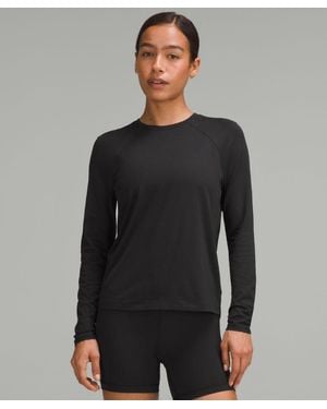 lululemon License To Train Classic-Fit Long-Sleeve Shirt - Grey