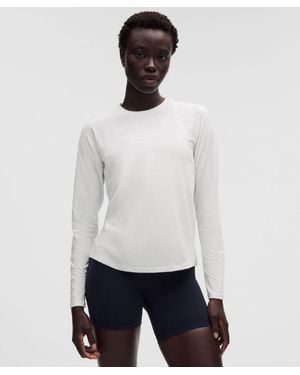 lululemon License To Train Classic-Fit Long-Sleeve Shirt - White