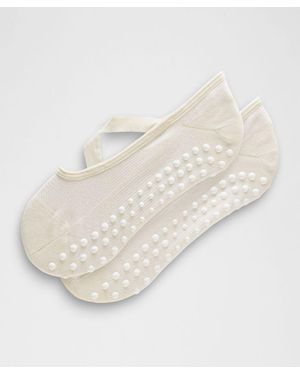 lululemon – Find Your Balance Grip Tab Socks Strappy – – - Natural