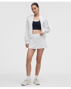 lululemon – Ace Advantage High-Rise Knit Mesh Tennis Skirt – – Size Large - White