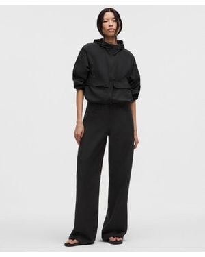 lululemon Easyfive Low-Rise Classic Wide-Leg Pant - Black